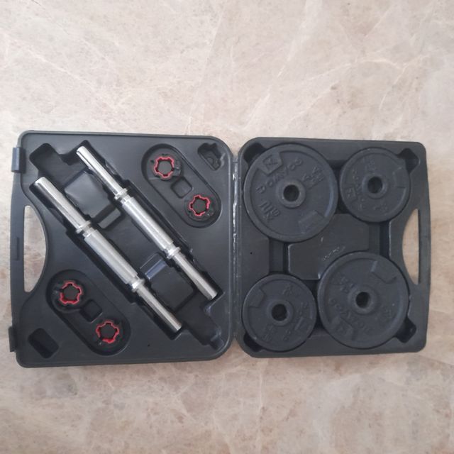 Kit Pesas 20 Kg Body Building