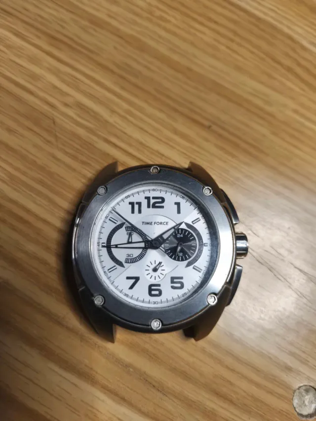 Reloj Lotus Cronógrafo Azul y Plateado