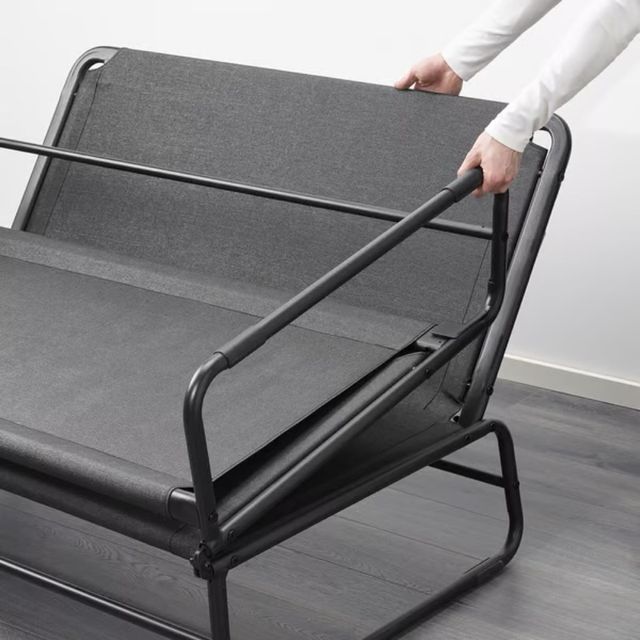Divano letto Ikea Hammarn Grigio Scuro
