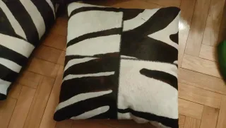 Cojines Piel Vaca Diseño Cebra