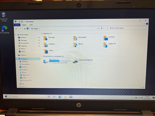 Portatile HP i7 8GB RAM