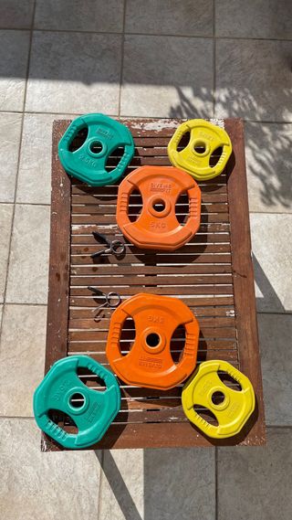 Set Pesas Body Pump 2x2.5kg, 2x5kg, 2x1.25kg