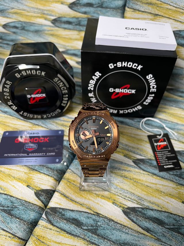 Casio G-Shock Metálico Bronce
