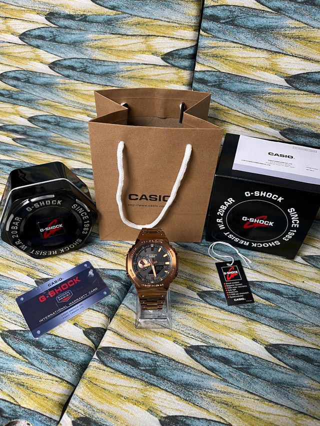 Casio G-Shock Metálico Bronce