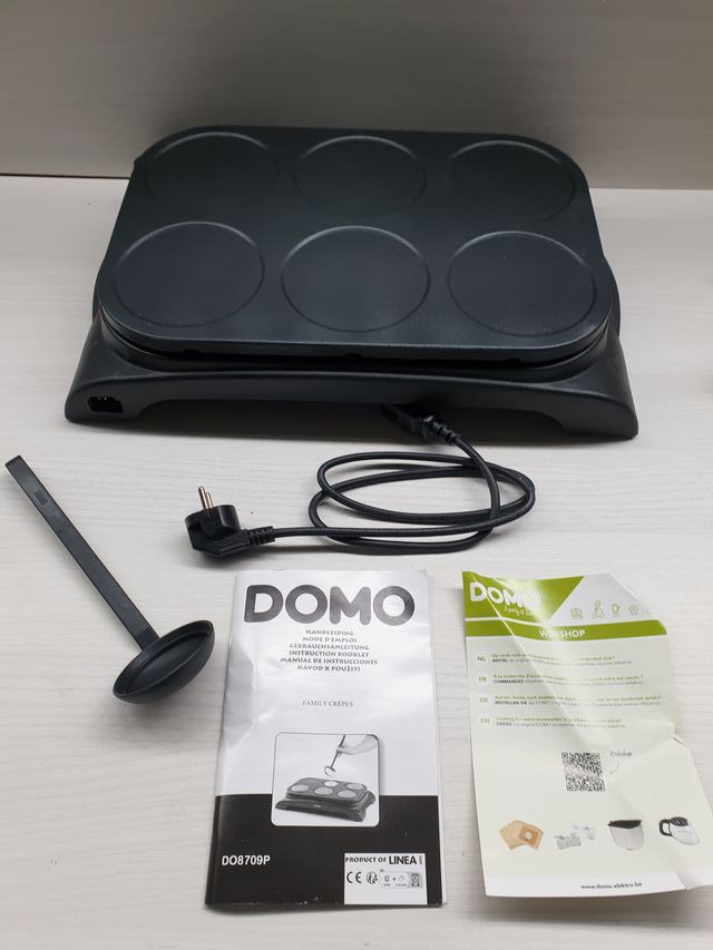 Creperia Domo Family Crêpes 6 pezzi 1000W 🥞