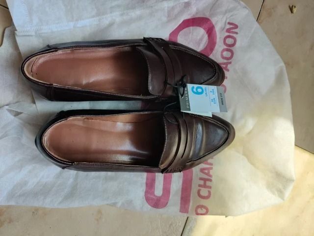 Zapatos Marrones Piel Primark Talla 39