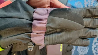 Guantes Kipsta Invierno Niños Negro/Rosa