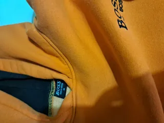 Sudadera Hugo Boss chico Talla M Naranja