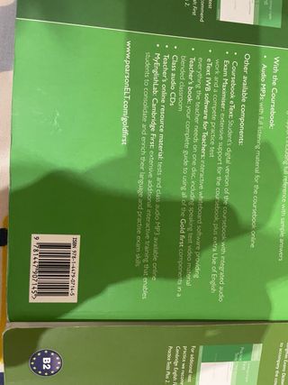 Gold First NE Coursebook (2nd Edition)