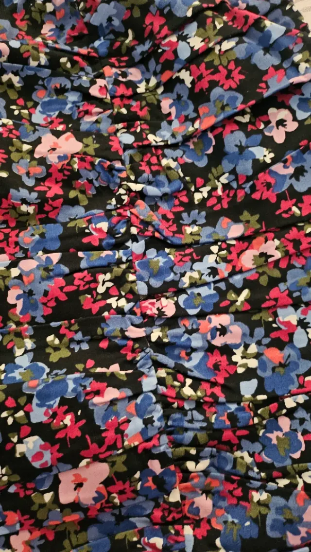 Minifalda Stradivarius floral