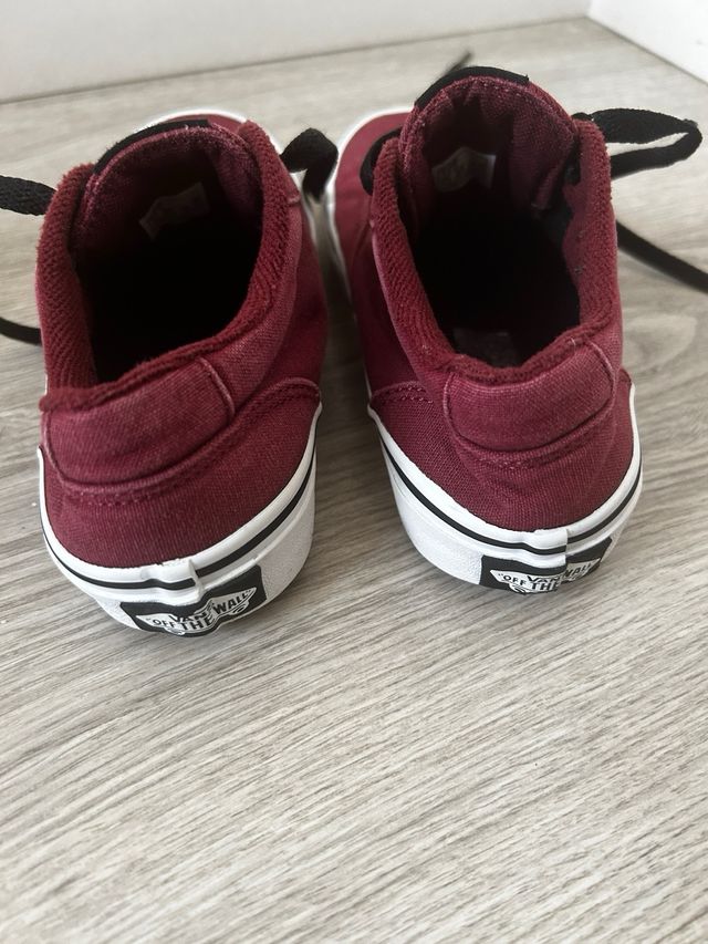 Zapatillas Vans granate talla 30