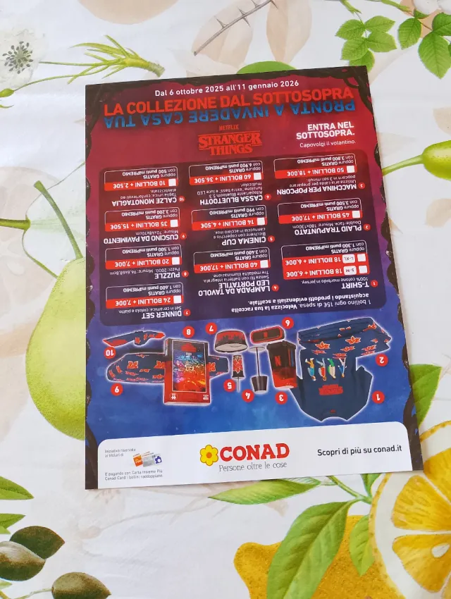 10 Bollini Stranger Things Conad