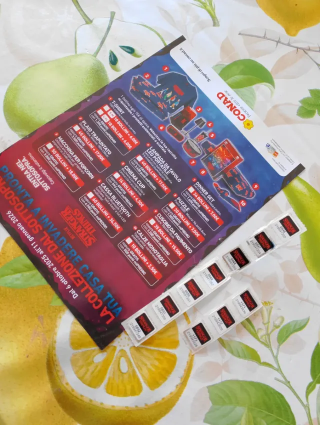 10 Bollini Stranger Things Conad