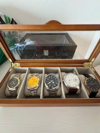 Reloj Festina Hombre Negro y Plateado