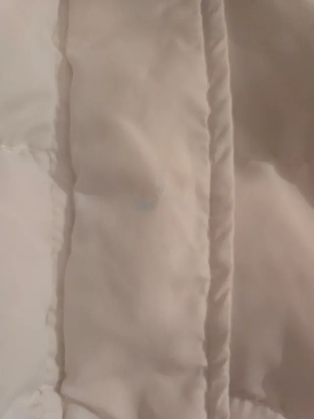 Chaleco acolchado niña blanco