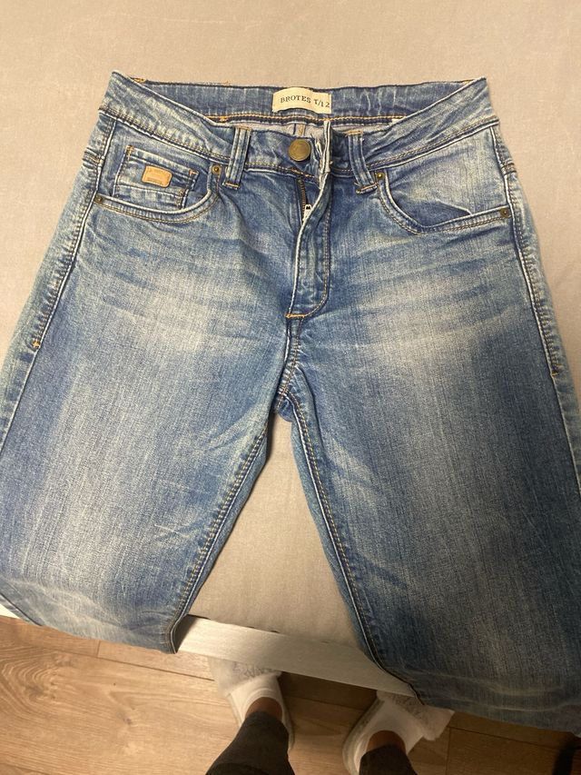 Pantalón Vaquero Niño Brotes Talla 12