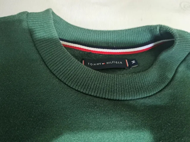 Sudadera Tommy Hilfiger Verde Talla M