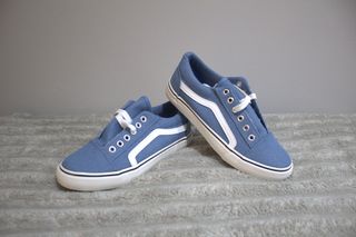 Tenis Tipo Vans Unisex Azul
