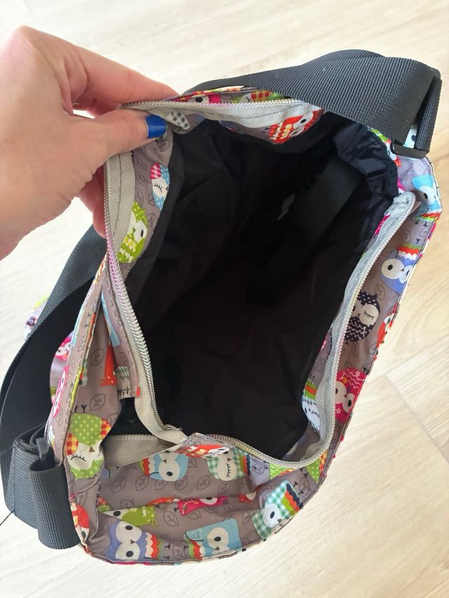 Bolso y neceser infantil búhos
