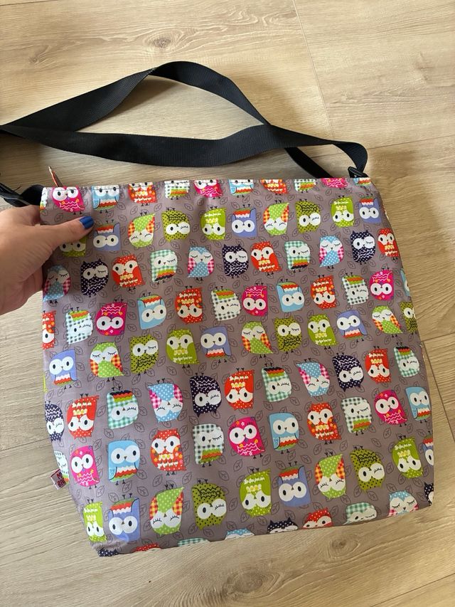 Bolso y neceser infantil búhos