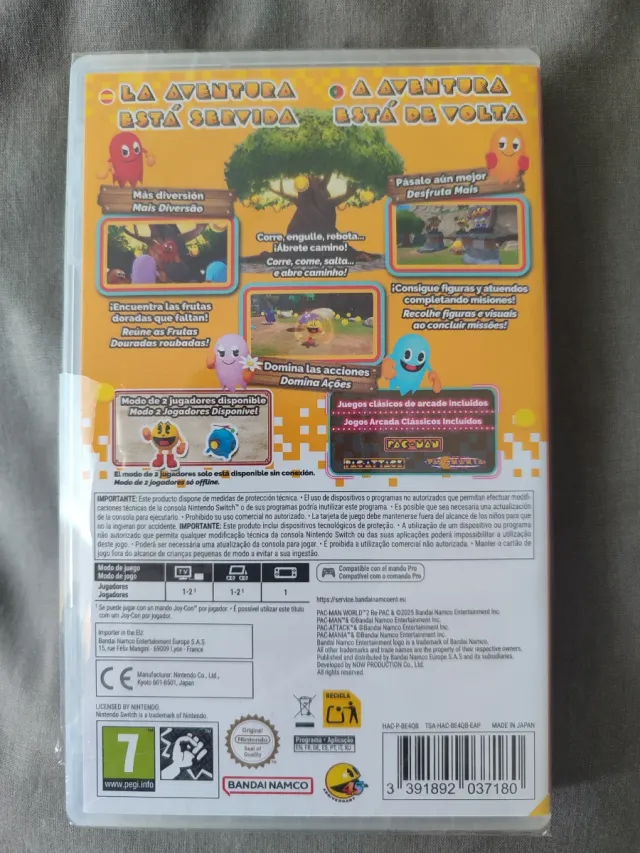 Pac-Man World Re-Pac Nintendo Switch(precintado)