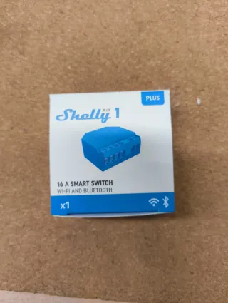 Shelly Plus  1 relé domótico inteligente