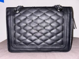 Borsa a tracolla Beta Globo nera