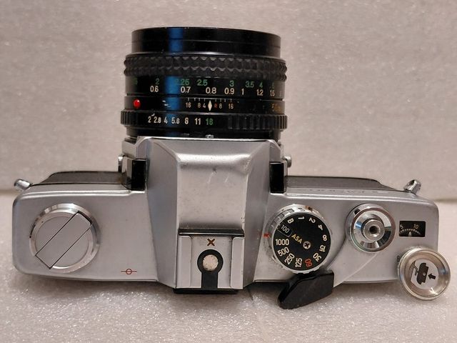 Minolta SRT100X con MD ROKKOR 50/2.0