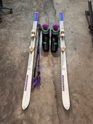Esquís Rossignol con botas talla 40-41