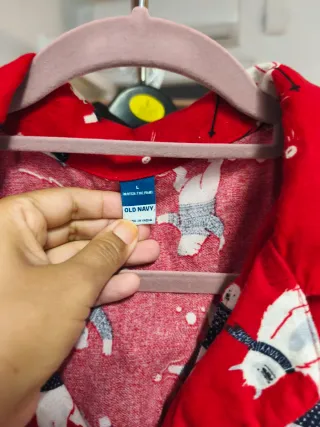 Pijama 2 piezas Old Navy Navidad.
