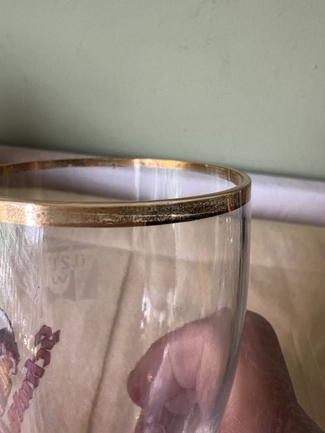 Jarra Cerveza Bota 0,2L Dorada