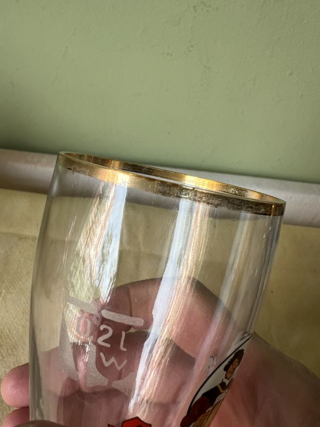 Jarra Cerveza Bota 0,2L Dorada