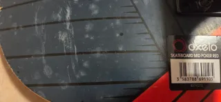 Skateboard nero Oxelo