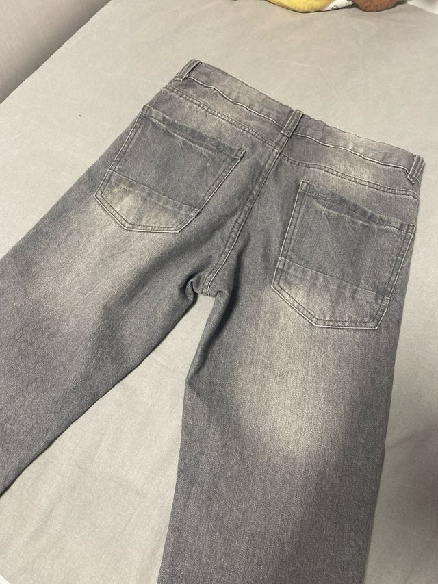 Pantalón vaquero niño Kiabi gris 12 años