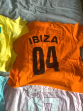 Lote 10 Camisetas matiné Ibiza