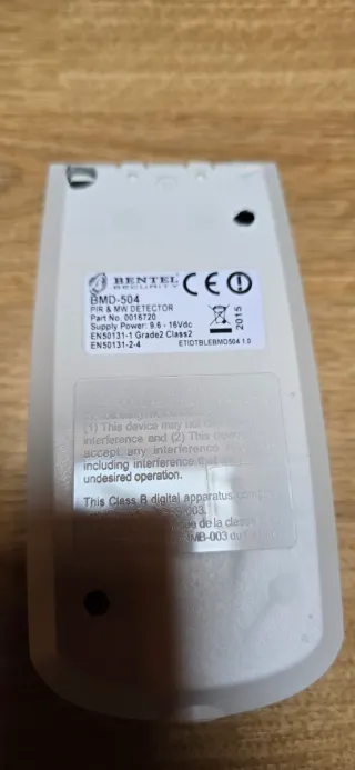 4 Detectores Movimiento Bentel BMD-504