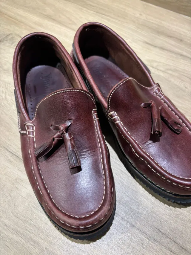 Náuticos de piel para caballero