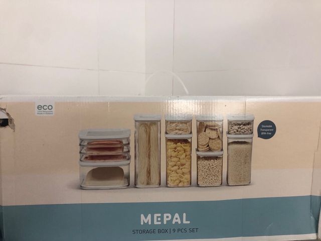 Pack 9 Recipientes Mepal Nuevos