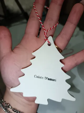 Decorazione Albero di Natale Glitter