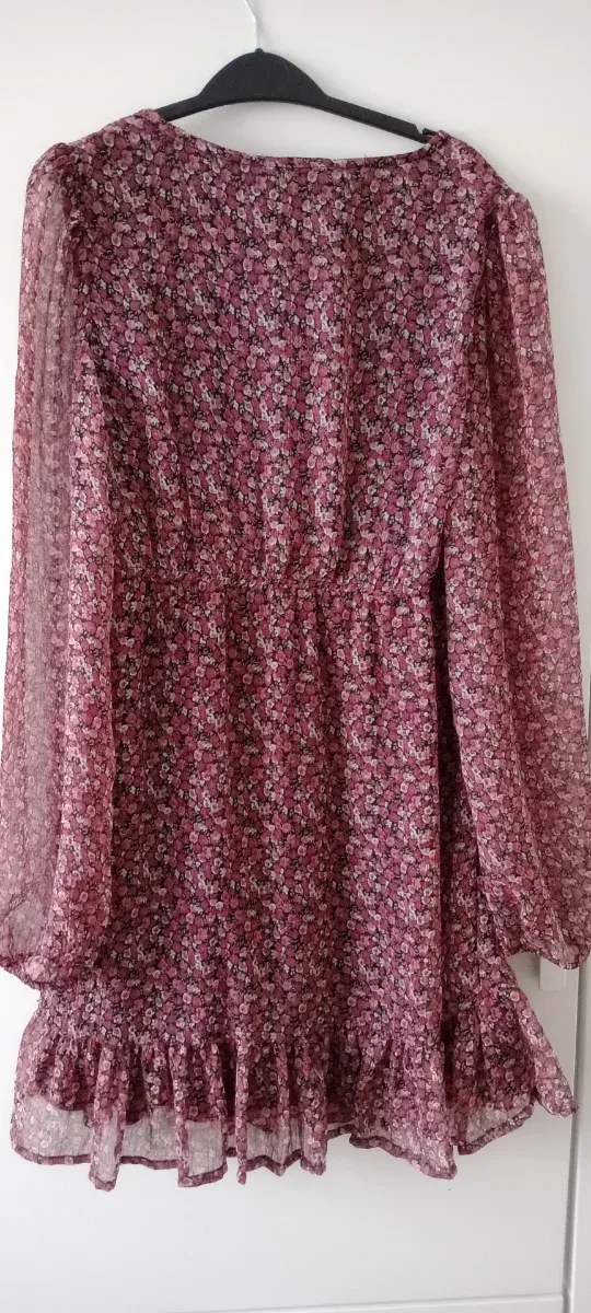 Vestido estampado floral mujer