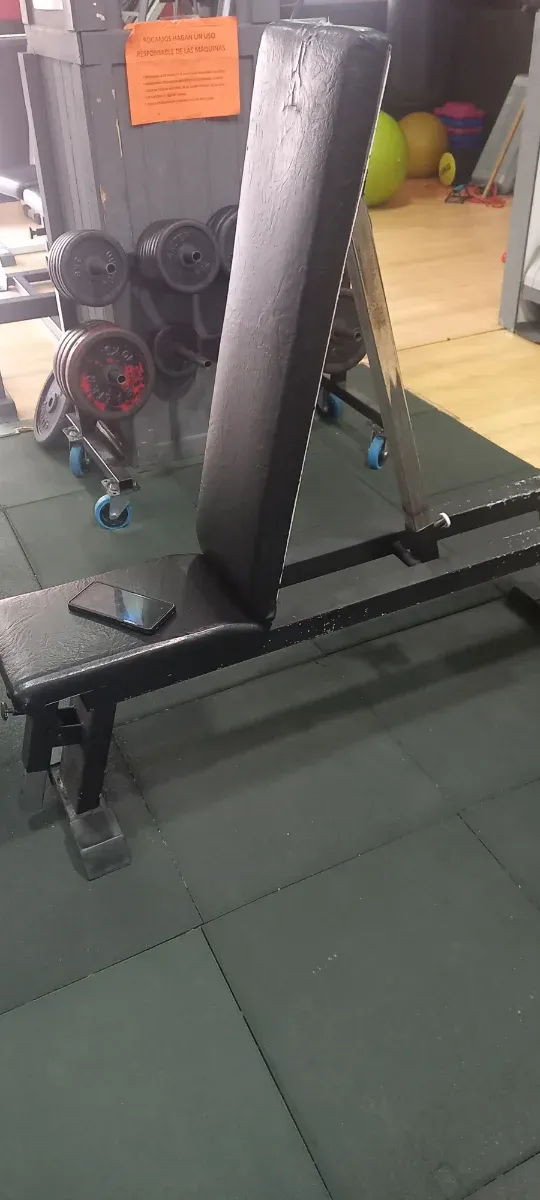 Banco de gimnasio ajustable