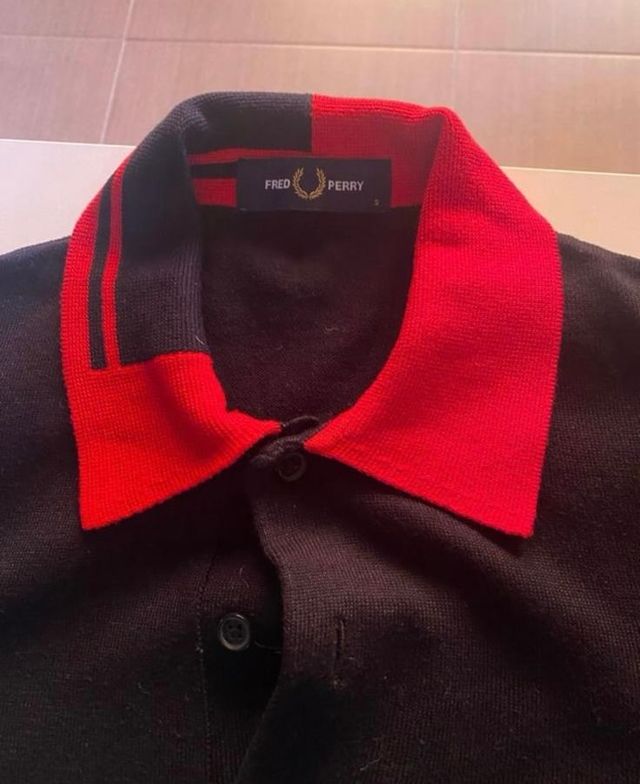 Polo fred perry de punto