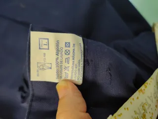 Pantalón de trabajo azul