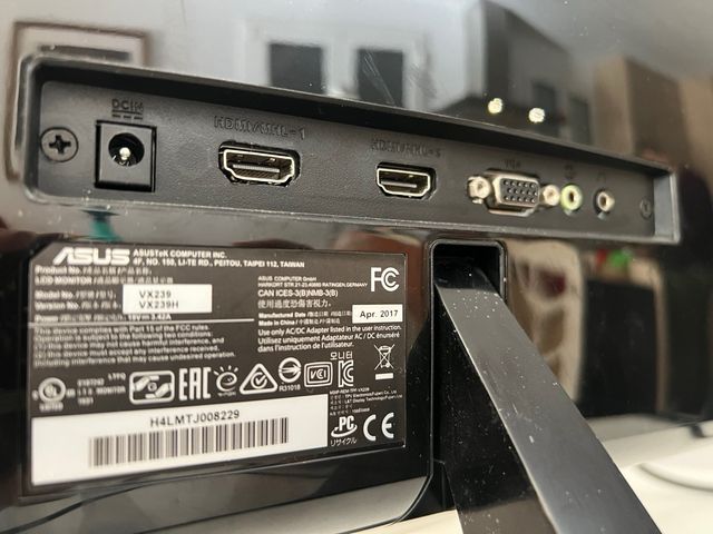 Monitor ASUS 23” VX239H IPS HDMI MHL