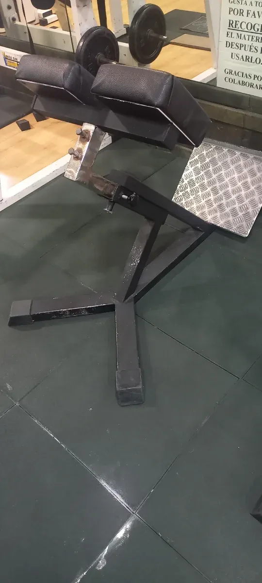 Banco hiperextesion  lumbar