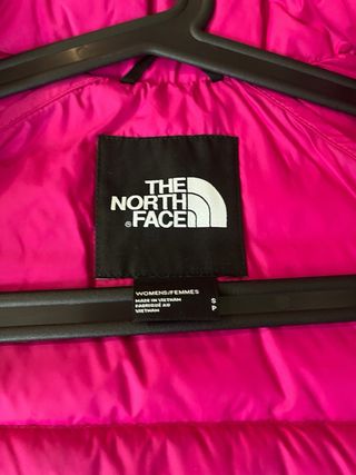 Plumífero The North Face Mujer Negro/Rosa
