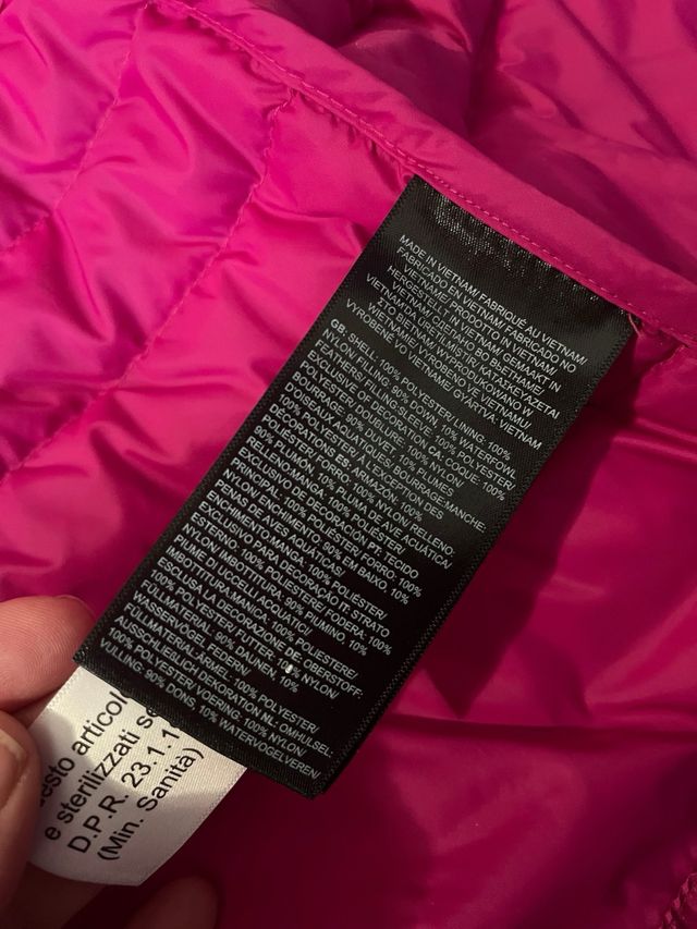 Plumífero The North Face Mujer Negro/Rosa