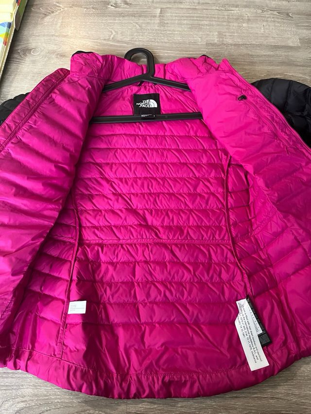 Plumífero The North Face Mujer Negro/Rosa