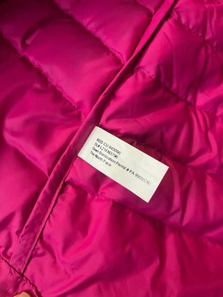 Plumífero The North Face Mujer Negro/Rosa