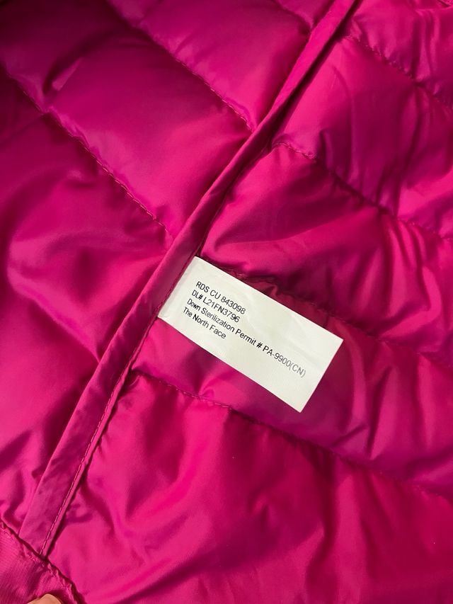 Plumífero The North Face Mujer Negro/Rosa